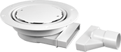 McAlpine VSG52SLWH Slimline Floor Gully w/ NRV White Cover - Getplumb