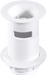 McAlpine W1A 1.25" Unslotted Basin Waste White - Getplumb