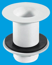 McAlpine W3 1.5" Unslotted Sink Waste White - Getplumb