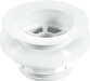 McAlpine W4 1.25" Unslotted Bath Waste White - Getplumb