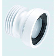 McAlpine WC CON1 Straight Pan Connector - Getplumb