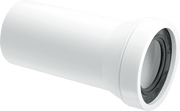 McAlpine WC CON3 Straight Pan Connector Plain Outlet - Getplumb