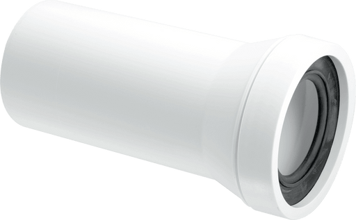 McAlpine WC CON3 Straight Pan Connector Plain Outlet - Getplumb