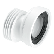 McAlpine WC CON4 20mm Offset Pan Connector - Getplumb