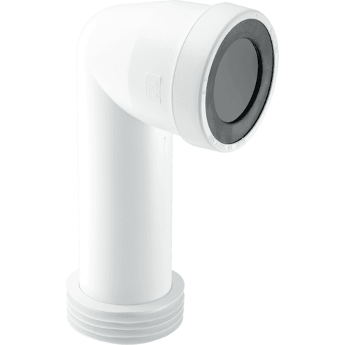 McAlpine WC-CON8 adjustable 90 degree pan connector from the GetPlumb listing