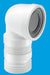 McAlpine WC - CON8F Flexible 90deg Bent Pan Connector - Getplumb