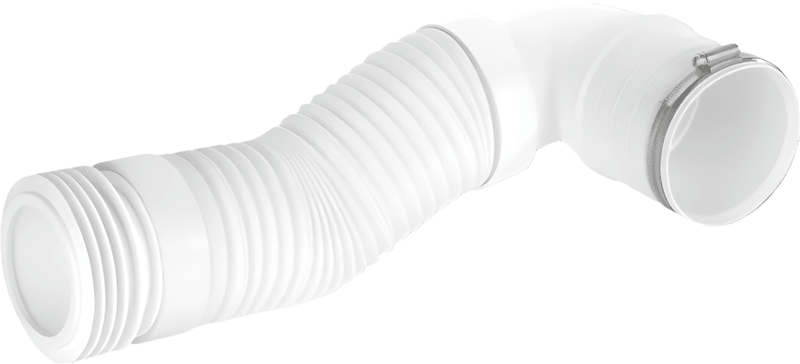McAlpine WC - CON8F - S - BTW Flexible 3.5" 90deg BTW Pan Connector - Getplumb