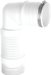McAlpine WC - CON8F18 - S - BTW Short Flexible 3.5" 90deg BTW Pan Connector - Getplumb