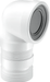 McAlpine WC - CON8F18 Short Flexible 90deg Bent Pan Connector - Getplumb