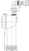 McAlpine WC CON8V 90deg Bent Pan Connector with 1.25" Boss - Getplumb