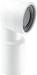McAlpine WC CON9 90deg Bent Pan Connector Plain Outlet - Getplumb
