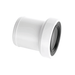 McAlpine WC CONEXT 4" Short Straight Telescopic WC Socket Extension - Getplumb