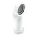 McAlpine WC CONQ Space Saving 90deg Pan Connector - Getplumb