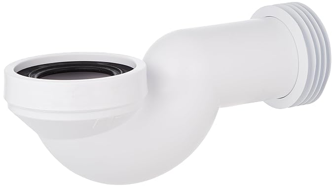 McAlpine WC CONQ Space Saving 90deg Pan Connector - Getplumb