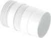 McAlpine WC EXTAF 4" Flexible Pan Connector Extension - Getplumb