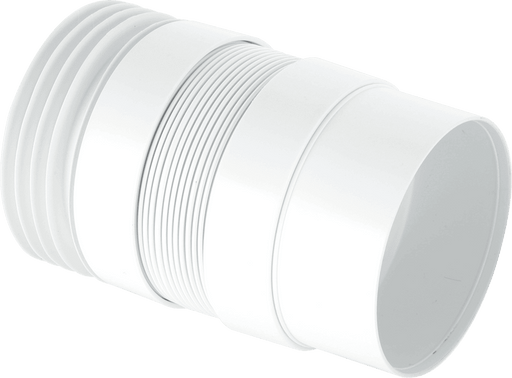 McAlpine WC EXTAF 4" Flexible Pan Connector Extension - Getplumb