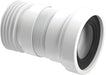 McAlpine WC - F18R 160mm Straight Flexible Pan Connector - Getplumb