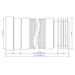 McAlpine WC - F18R 160mm Straight Flexible Pan Connector - Getplumb