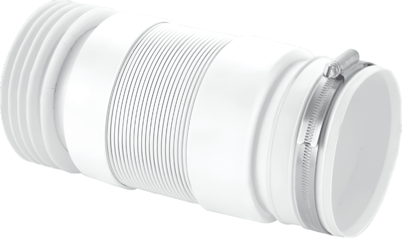 McAlpine WC - F21R Back To Wall Flexible Pan Connector - Getplumb