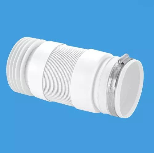 McAlpine WC - F21R Back To Wall Flexible Pan Connector - Getplumb