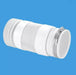 McAlpine WC - F21R Back To Wall Flexible Pan Connector - Getplumb