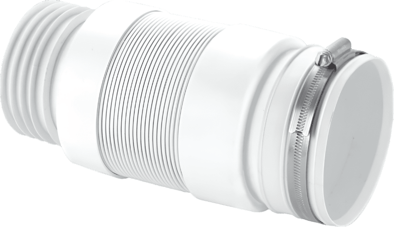 McAlpine WC - F21S 3.5" Outlet Back To Wall Flexible Pan Connector - Getplumb