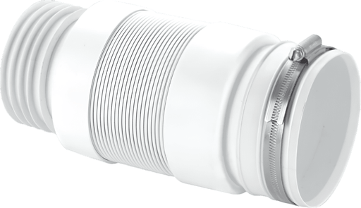 McAlpine WC - F21S 3.5" Outlet Back To Wall Flexible Pan Connector - Getplumb