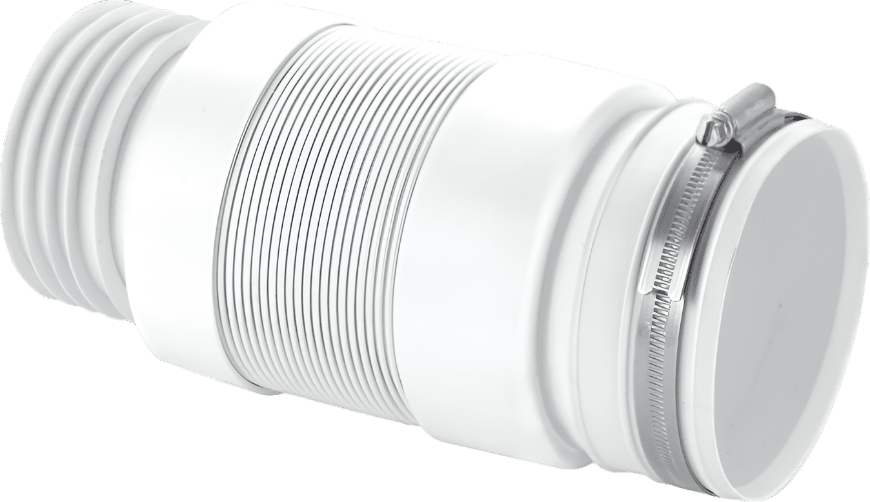 McAlpine WC - F21S 3.5" Outlet Back To Wall Flexible Pan Connector - Getplumb