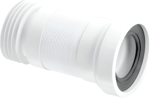 McAlpine WC-F23R flexible pan connector from the GetPlumb listing