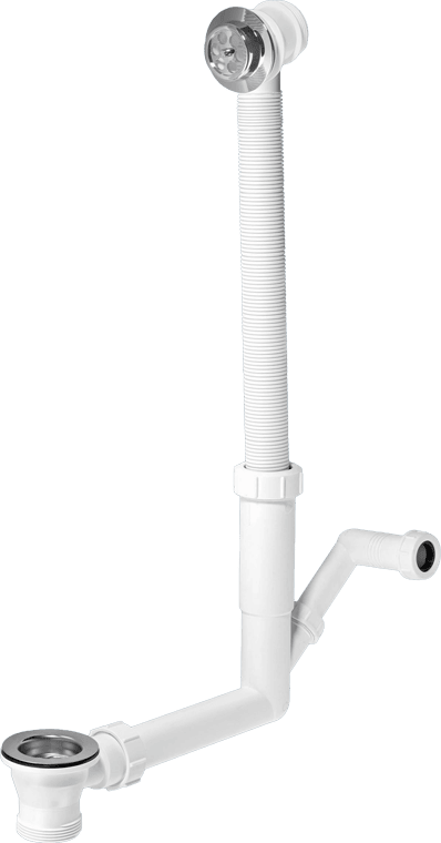 McAlpine WF21SP 1.5" Wasteflow with 19/23mm Side Inlet Connection - Getplumb