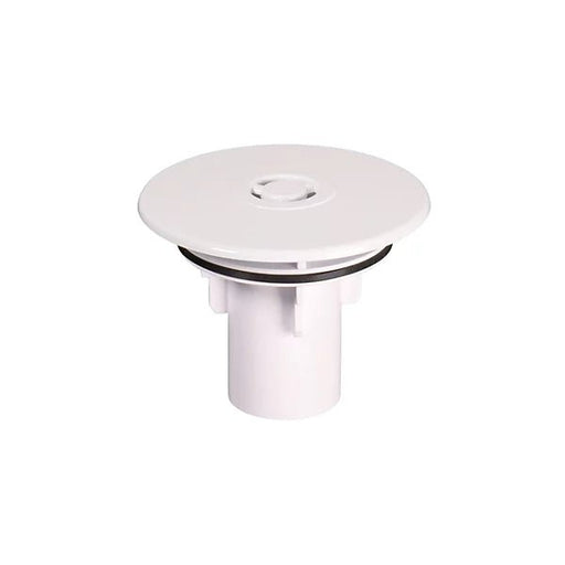 McAlpine White Plastic Flange with Dip Tube - Getplumb