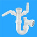McAlpine WM11V 1.5" Silent Kitchen SInk Trap With 2 Inlet Connections for washing machine and dishwasher - Getplumb