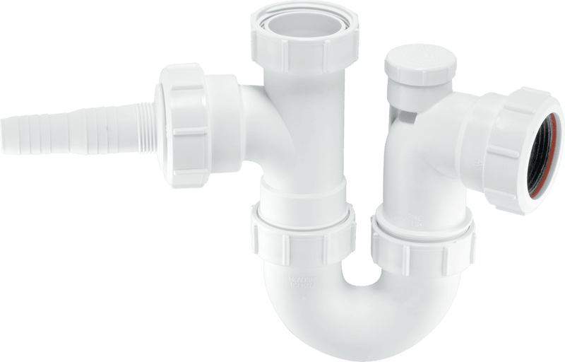 McAlpine WM2V 1.5" Silent Washing Machine Trap - Getplumb