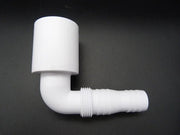 McAlpine WMF4 Bent Nozzle For Washing Machine Traps - Getplumb