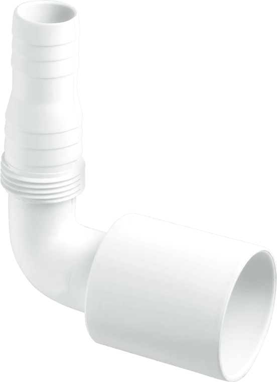 McAlpine WMF4 Bent Nozzle For Washing Machine Traps - Getplumb