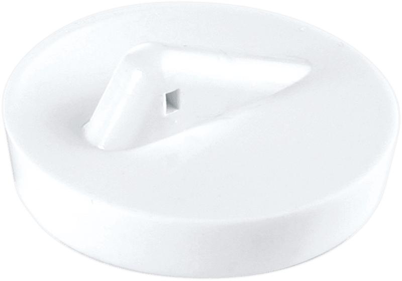 McAlpine WP4 White Plastic Plug – 1.75" - Getplumb