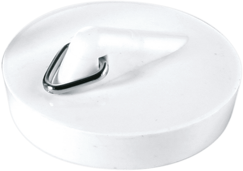McAlpine WP4T White Plastic Plug with Triangle – 1.75" - Getplumb