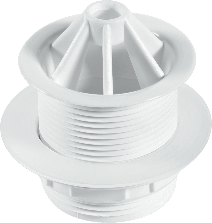 McAlpine WU11 1.5" Domed Urinal Waste White - Getplumb
