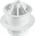 McAlpine WU11 1.5" Domed Urinal Waste White - Getplumb