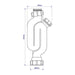 McAlpine X10 1.25" Straight Through Trap - Getplumb