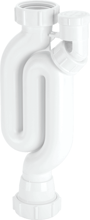 McAlpine X10V 1.25" Silent Straight Through Trap - Getplumb