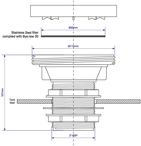 McAlpine ZWLFBR Screened Tank Breather 2" - Getplumb
