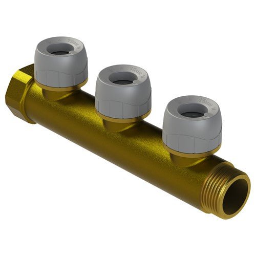 Polypipe 3/4 Male x Female 15mm 3 Port Manifold - PB47153 - Getplumb