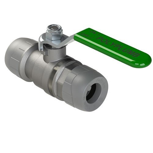 Polypipe Polyplumb 1/4 Turn Ball Valve 22mm - PB6722 - Getplumb