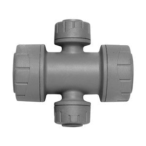 Polypipe Polyplumb 2 Port Manifold 22mm X 10mm PB2822 - Getplumb