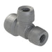 Polypipe Polyplumb Brass Reducing Tee 22mm X 15mm X 15mm PB1522 - Getplumb