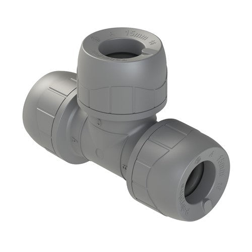 Polypipe PolyPlumb Equal Tee 28mm - PB228 - Getplumb