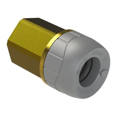 Polypipe Polyplumb Female BSP Adapter 15mm x 3/4 - PB441534 - Getplumb