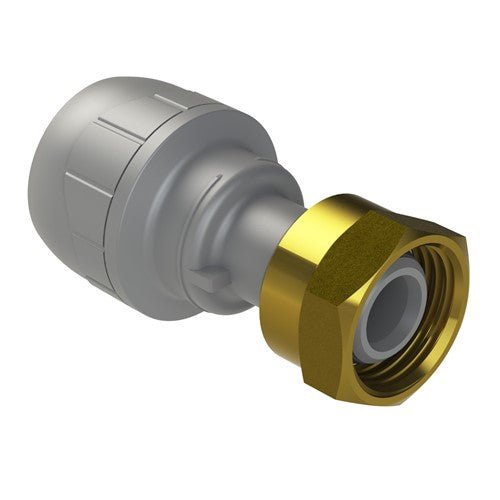 Polypipe Polyplumb Straight Tap Connector 15 x 1/2 - PB715 - Getplumb