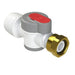 Polypipe Straight Swivel Service Valve 15mm x 1/2 - PB6515 - Getplumb